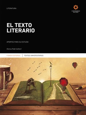 cover image of El texto literario